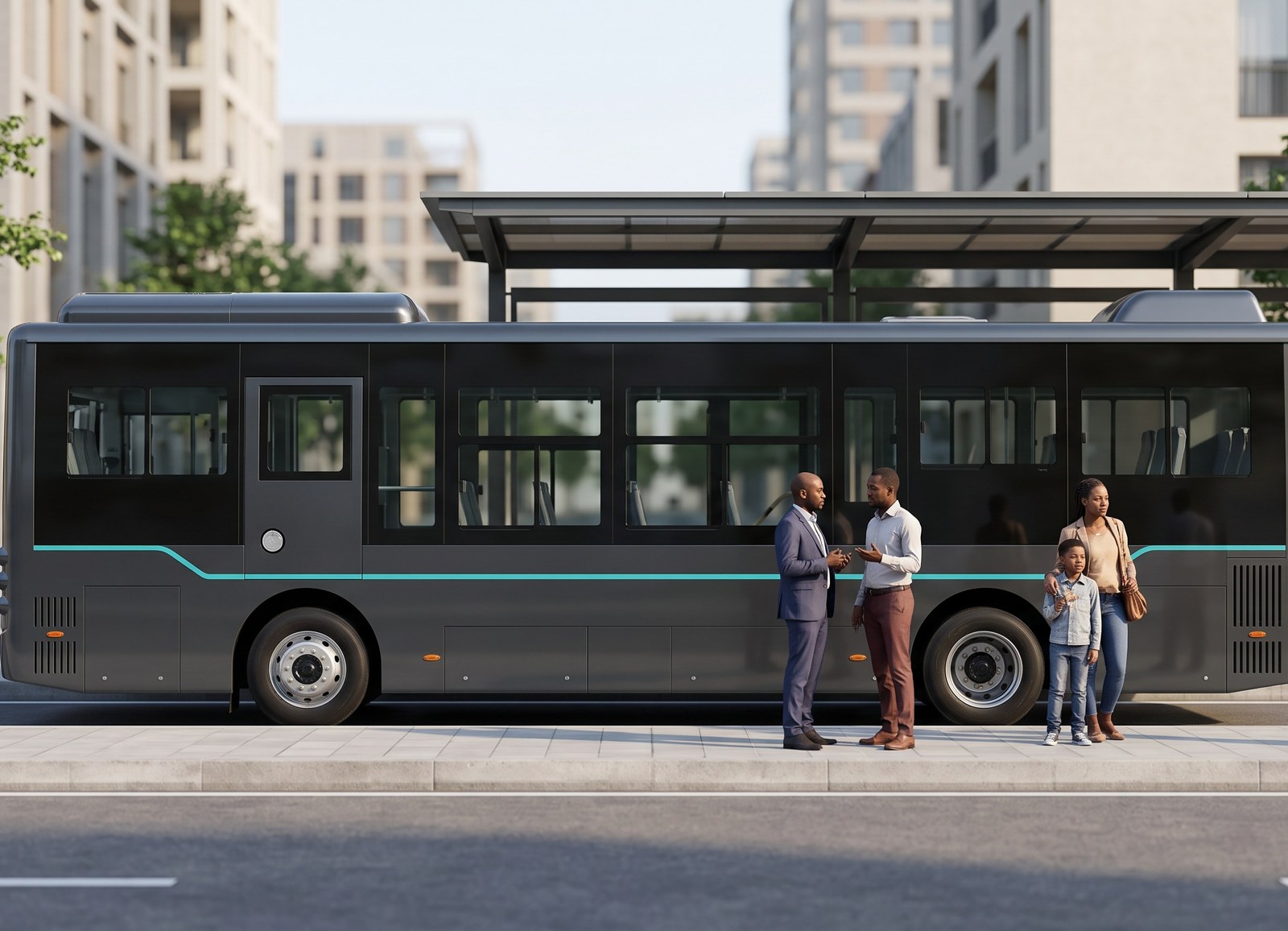 WOX Metro transit side view