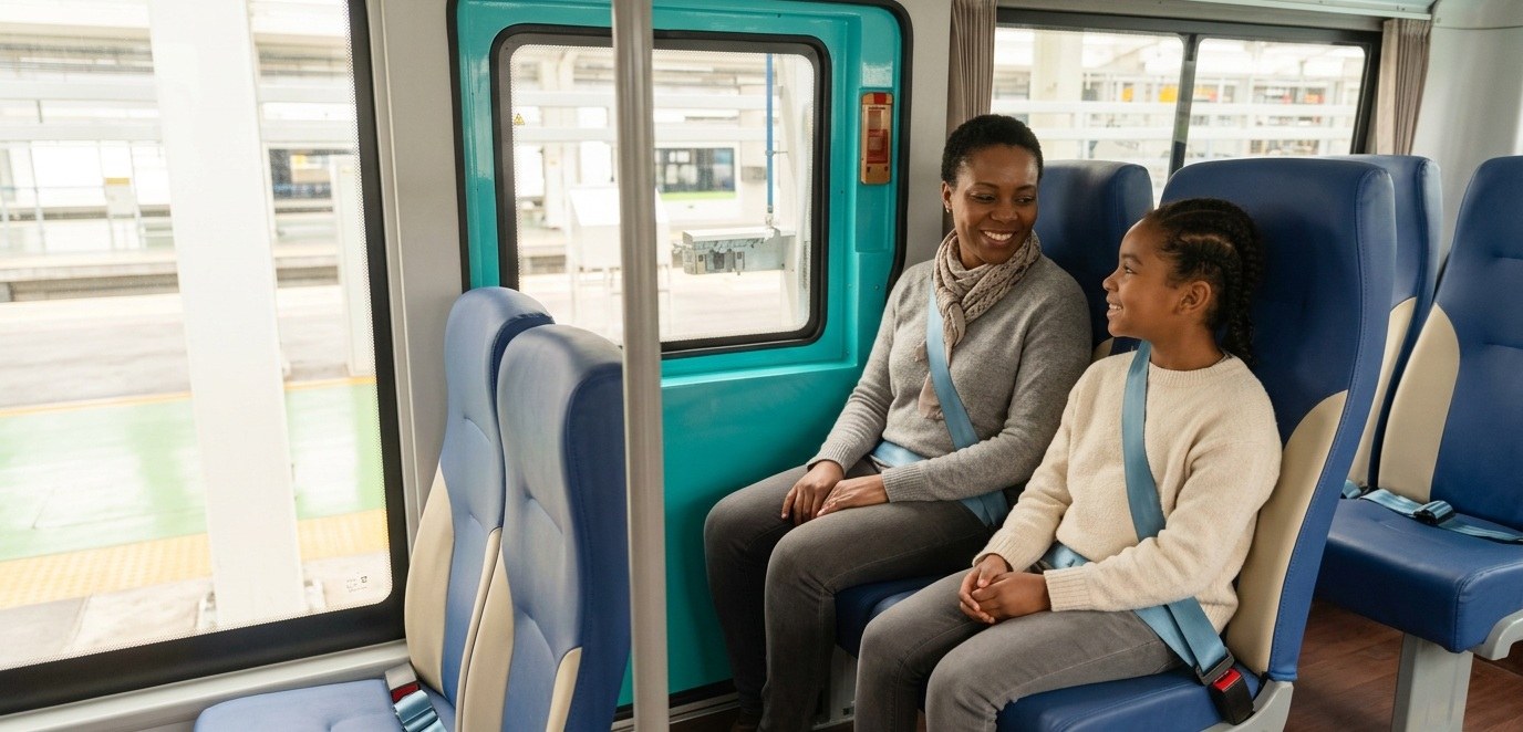 WOX Metro passenger seating