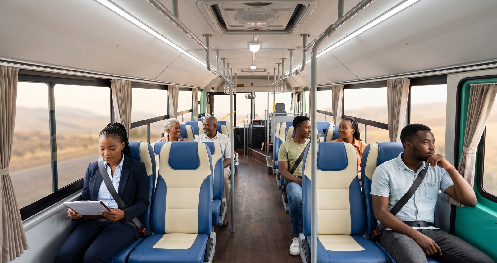 WOX Metro passenger cabin