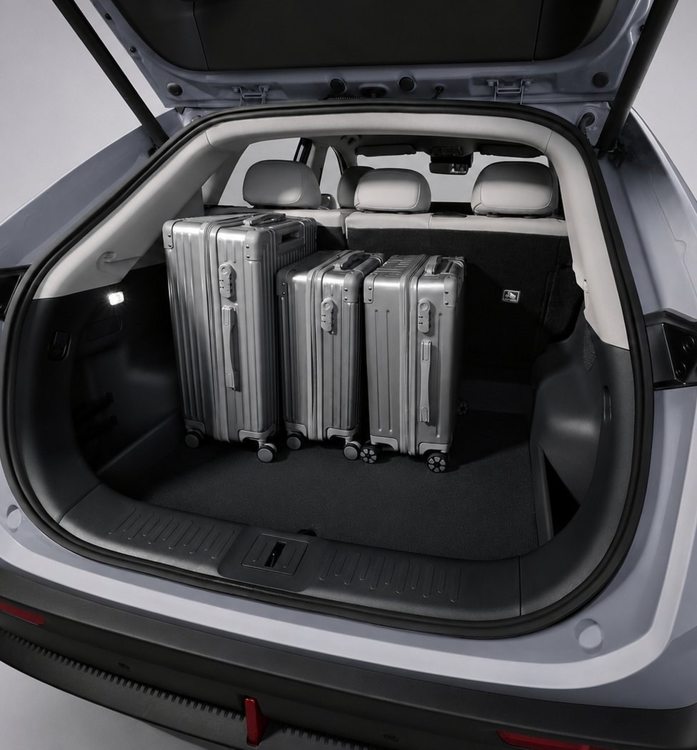 WOX Nebula luggage compartment